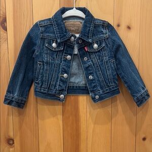 Levi's Blue Jean Jacket Classic Style